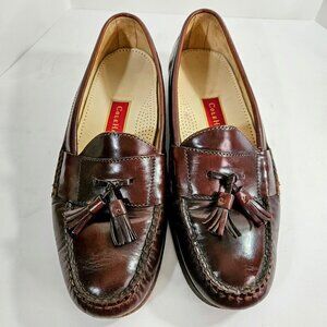 Cole Haan Pinch Shawl Tassel Brown Leather Men's Slip On Classy Loafer Size 10